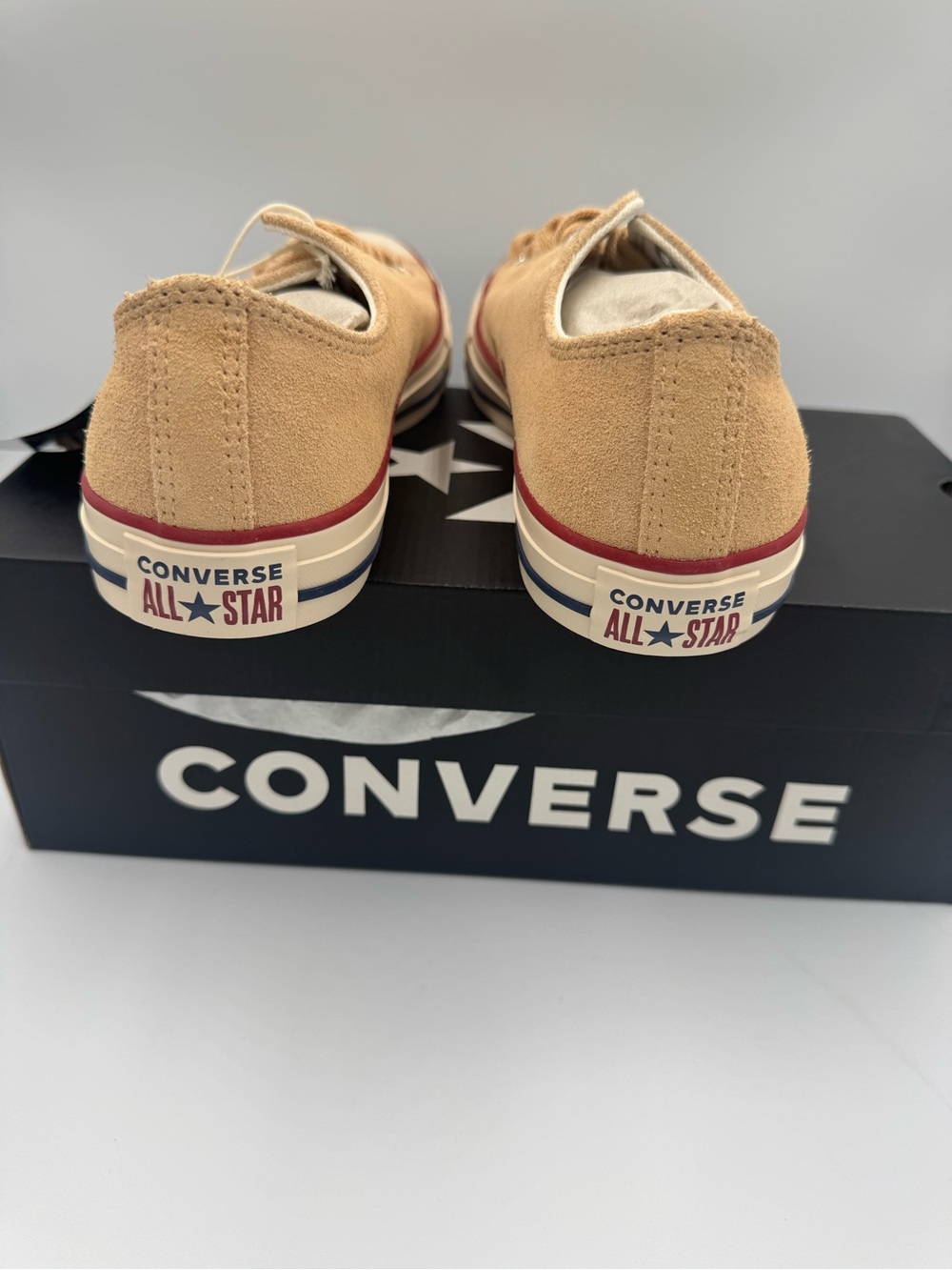 Converse Chuck Taylor All Star Ox Suede A14811C Tan Men’s 8.5 Women’s 10.5 - Picture 4 of 10